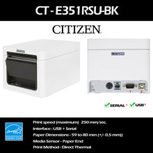 Load image into Gallery viewer, CL-E351-RSUWH